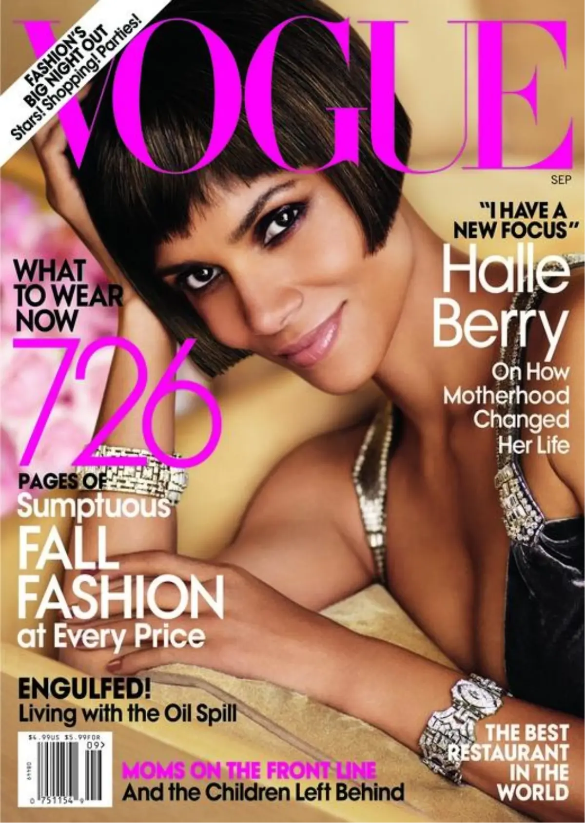 Halle Berry 'Vogue' Dergisi ile Son 3 Yılını Paylaştı