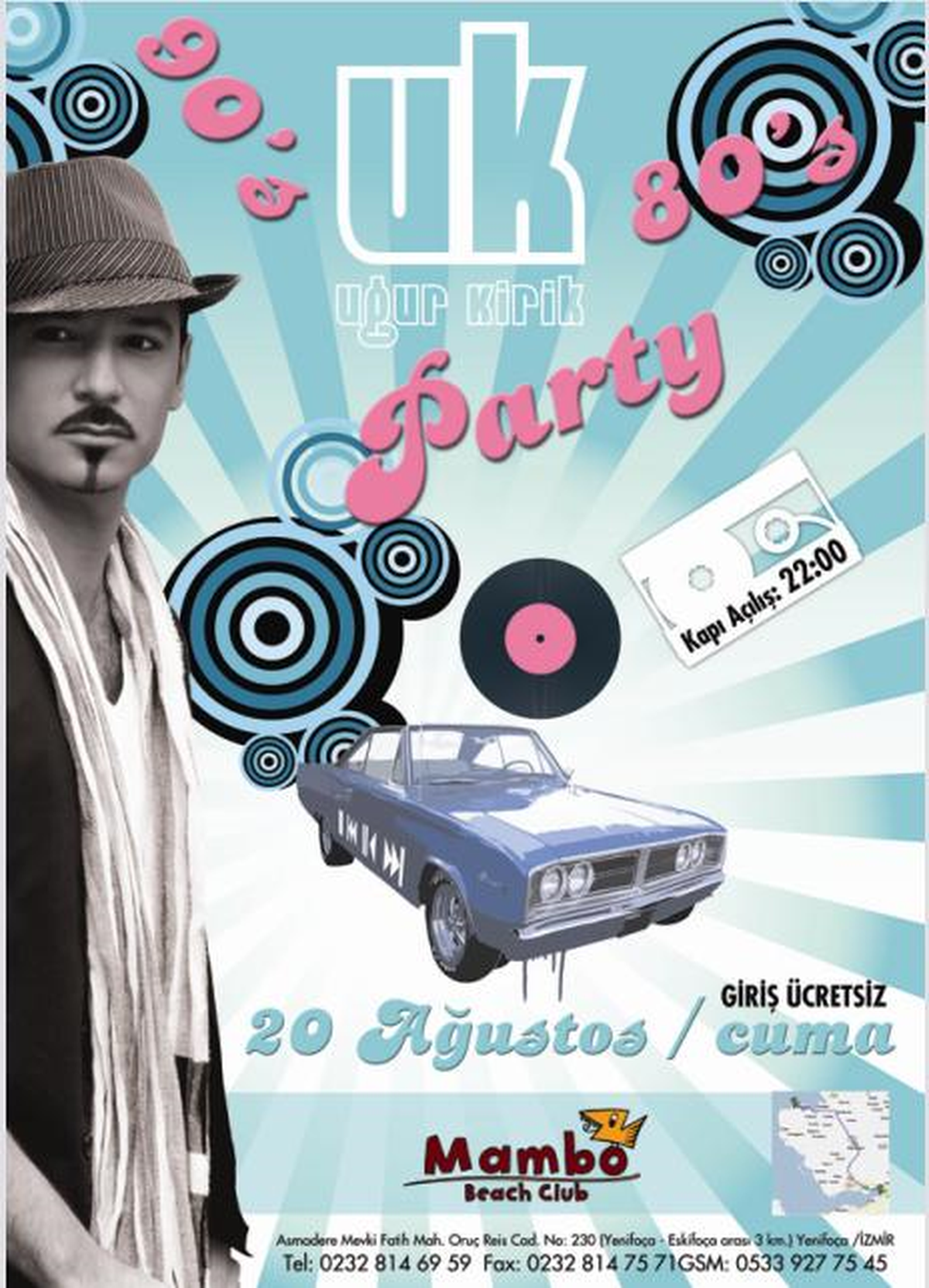 Dj Uğur Kirik Ve Dance Gırls Mambo Beach Club'da!