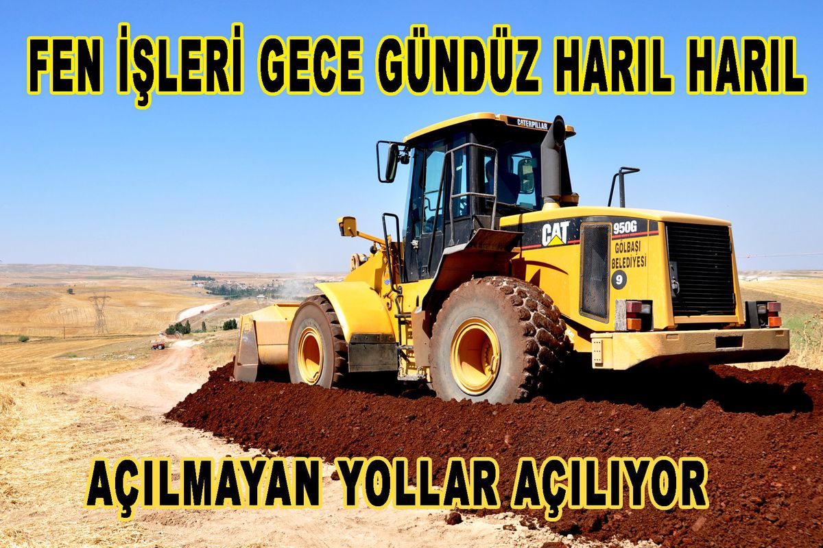 Gölbaşı Şantiye Alanı oldu
