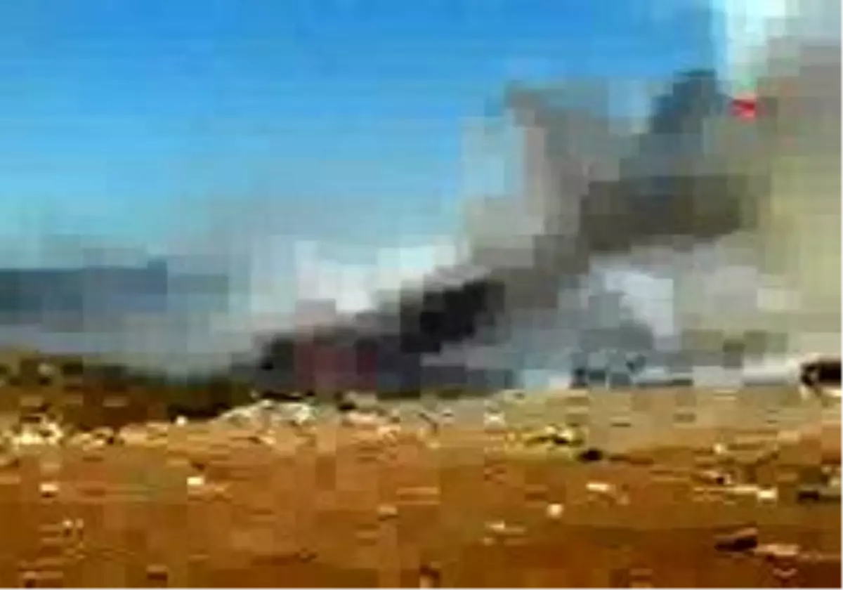 Çanakkaleek Çanakkkale´De Korkutan Yangın