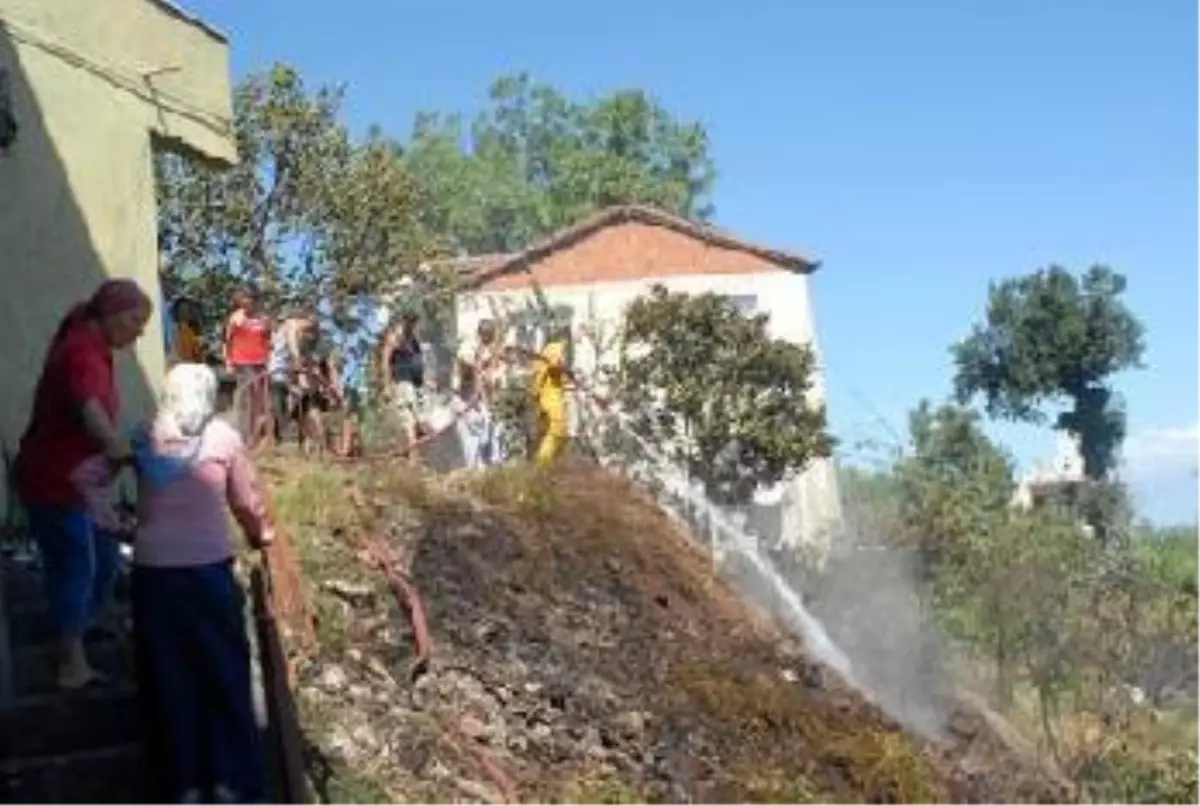 Komşusunun Evini Yanmaktan Kurtardı