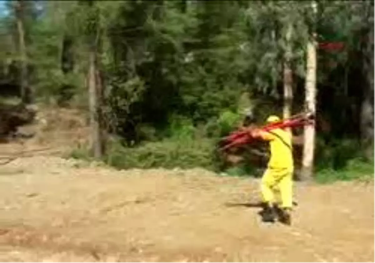 Marmaris\'te Korkutan Yangın Kontrol Altında