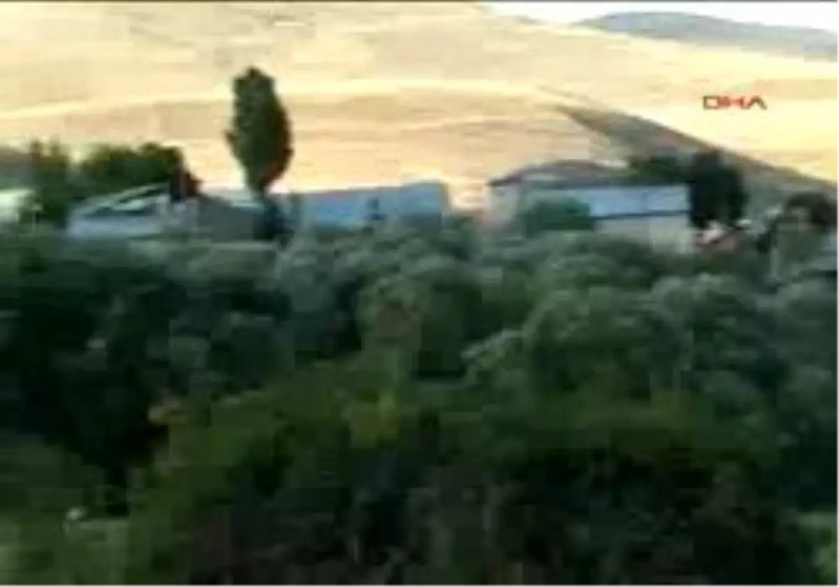 Erzurum - Köydeki Yangını Söndürme Seferberliği