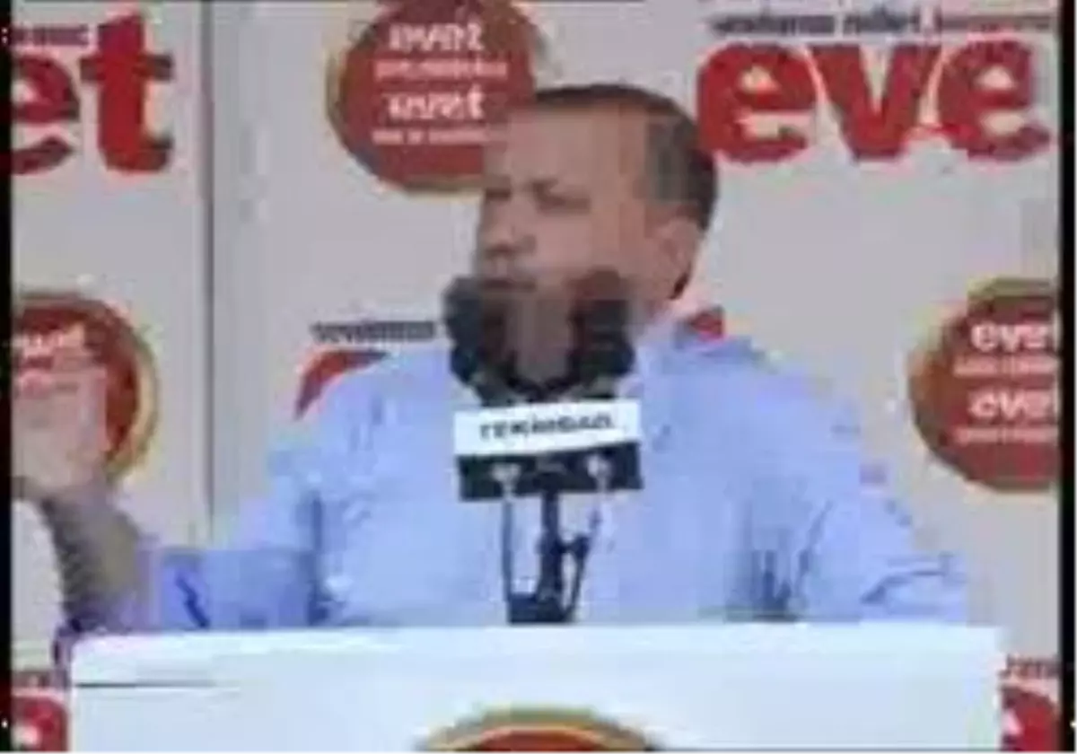 Tekirdağ3başbakan Erdoğan: Futbol Takımı Tutar Gibi Parti Tutulmaz