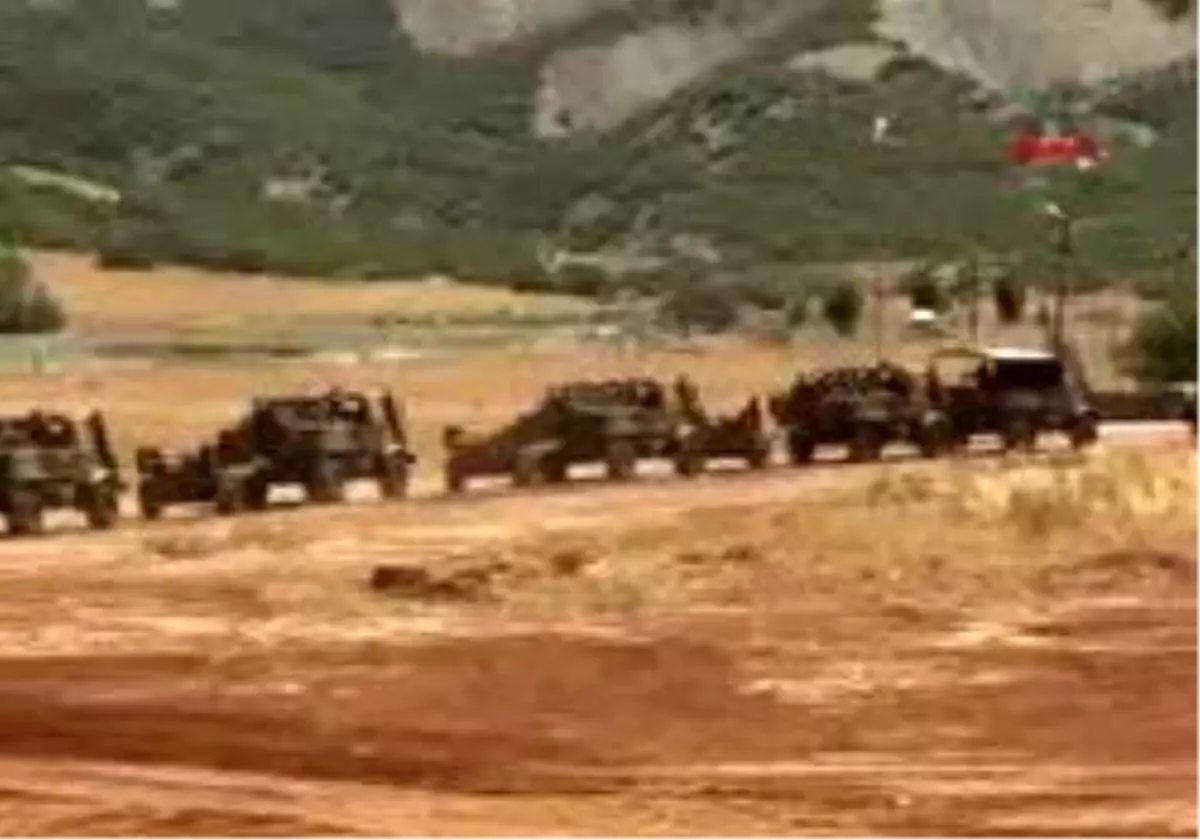 Tunceli - Pkk\'lılar Karakol Çevresinde Keşif Yaparken Tespit Edildi