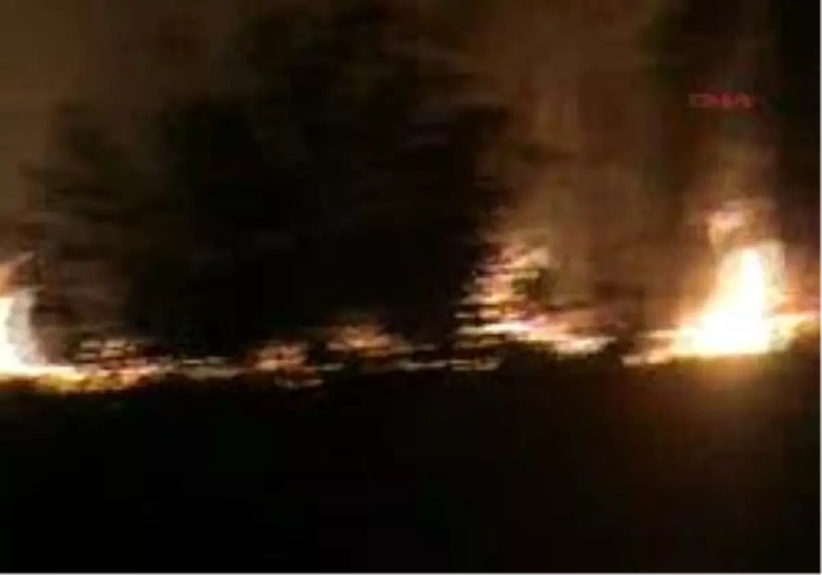 Yozgat´Ta Anız Yangınında 1 Ev İle Ambardaki 60 Ton Buğday Kül Oldu