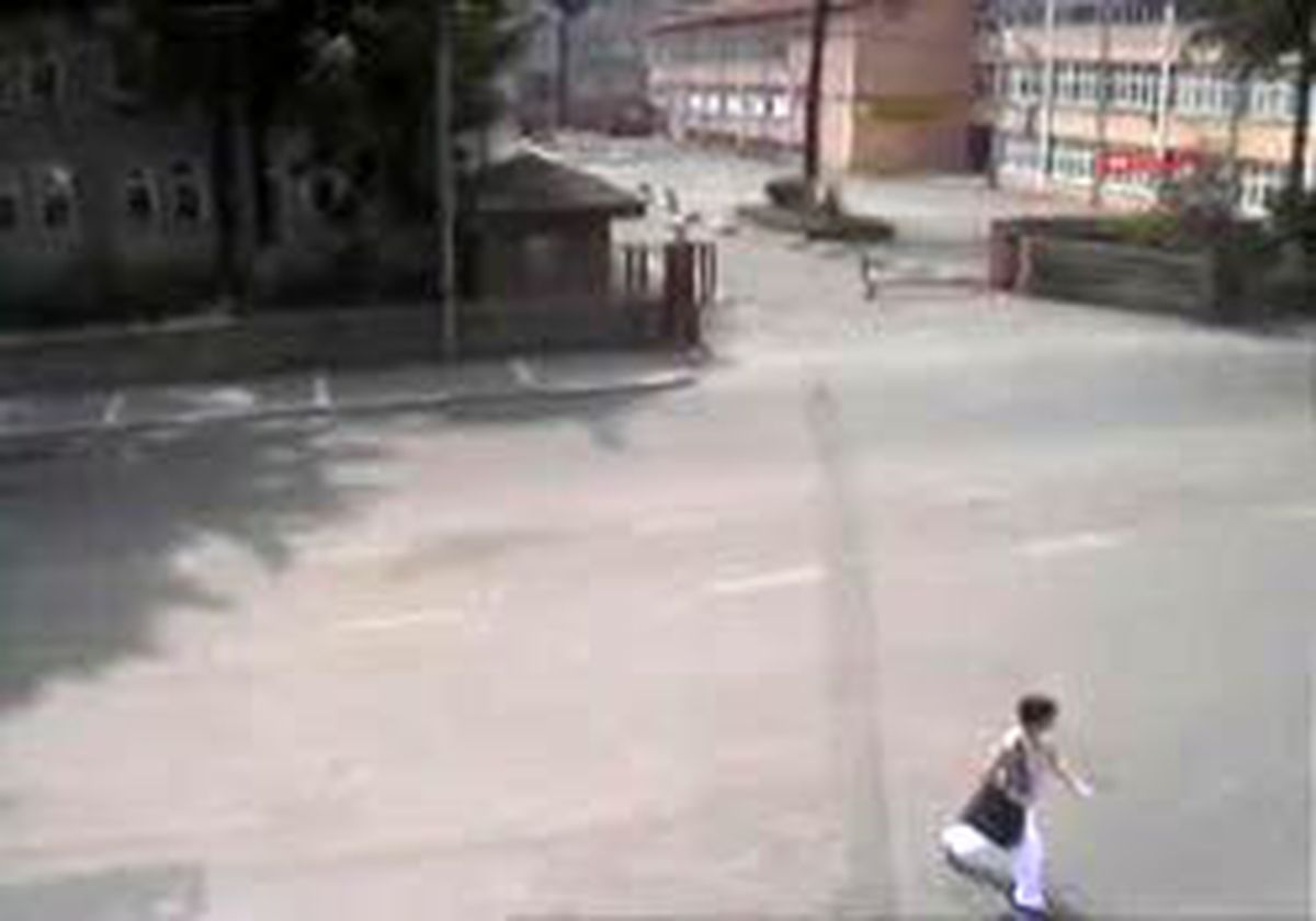 Trabzon´Da Kazalar Mobese Kamerasında