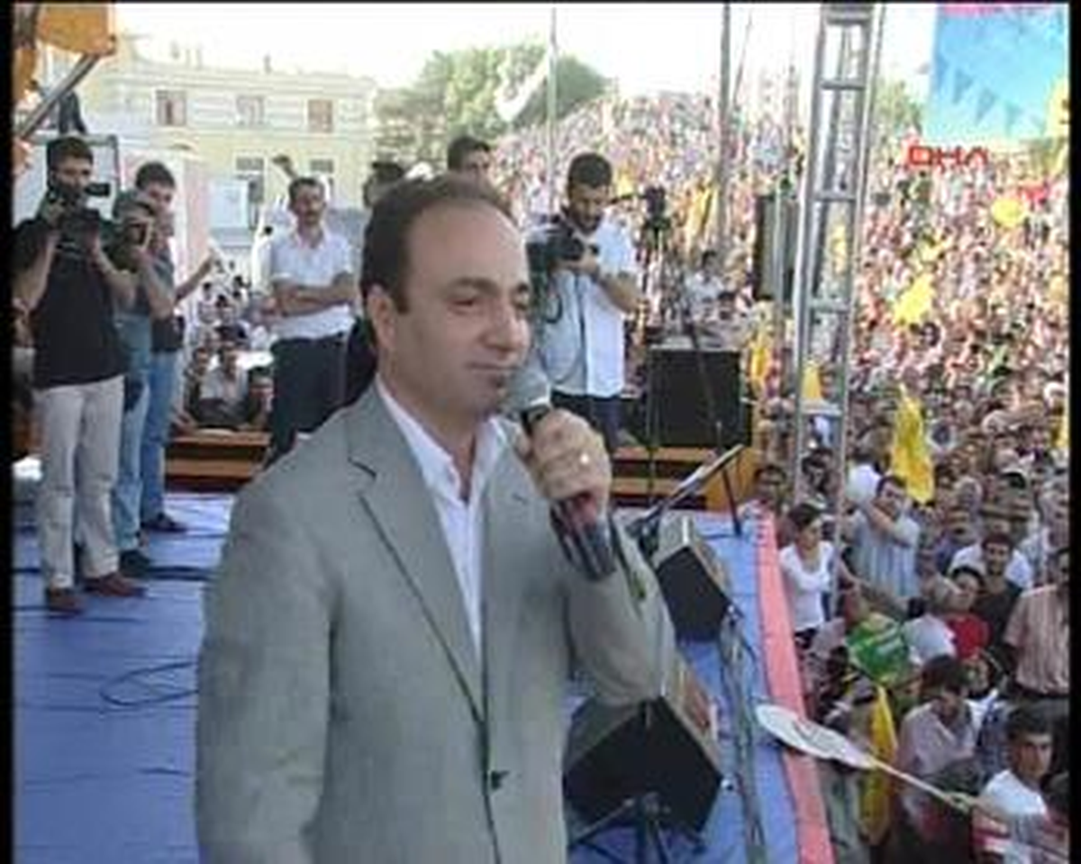 Bdp'den Çağlayan'da Boykot Mitingi