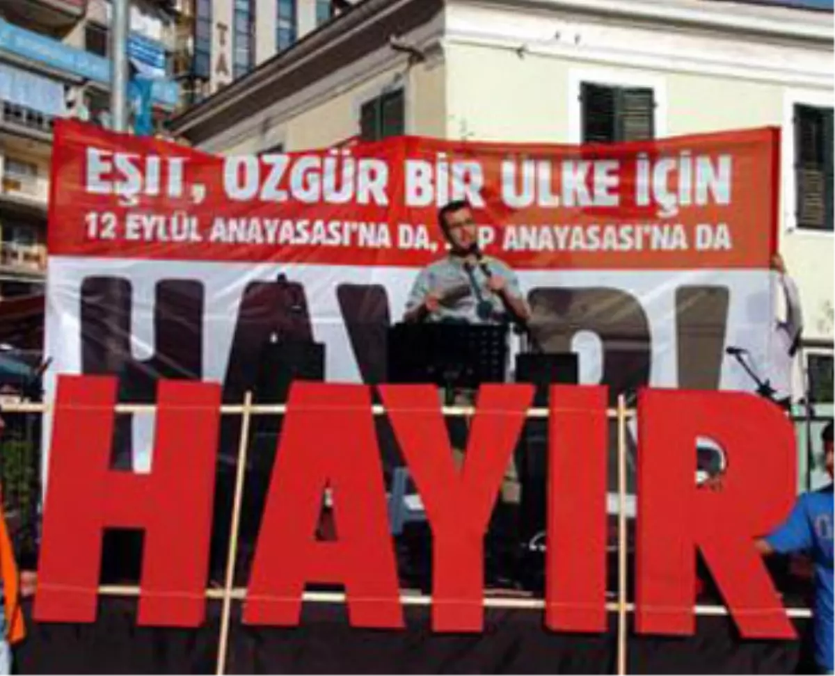 İzmir'de 'Hayır' Mitingi