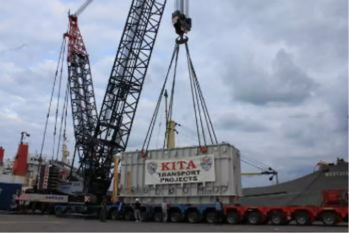 Kıta Lojistik Doğalgaz Çevrim Santralinin Dev Trafolarını Taşıdı