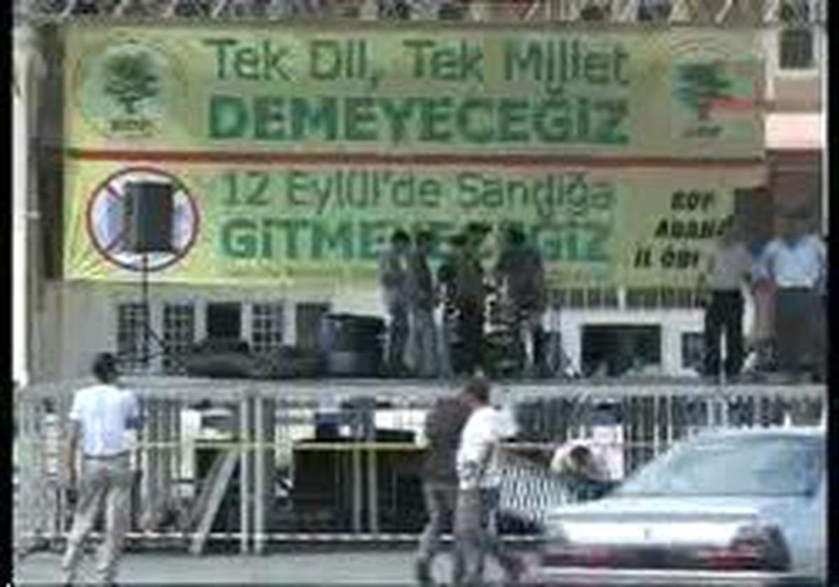 Adana - Bdp´Li Kışanak´Tan Başbakan Erdoğan´A: ´12 Eylül'de Halk Kırmızı Kart Verecek´