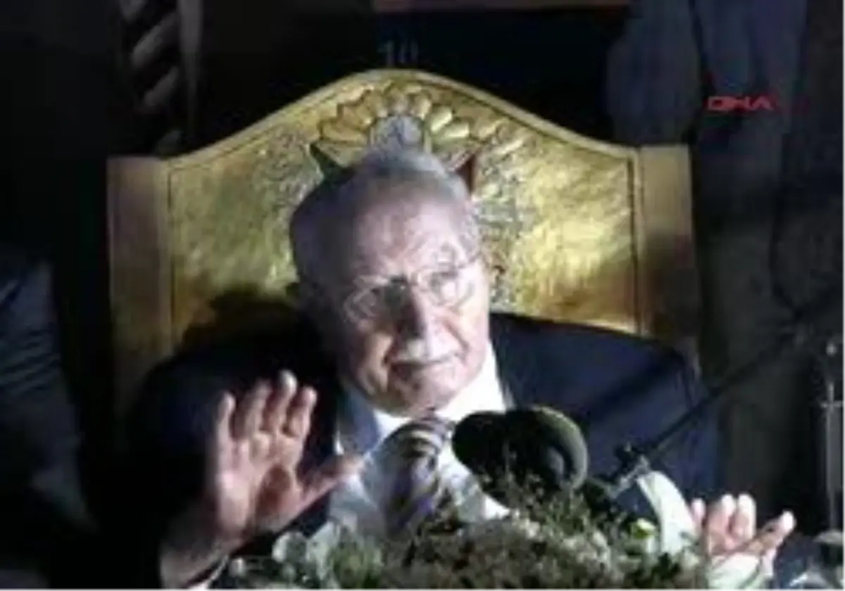 Konya 2 - Milli Görüş Lideri Necmettin Erbakan: 'Akp Ve Chp İkiz Kardeş'