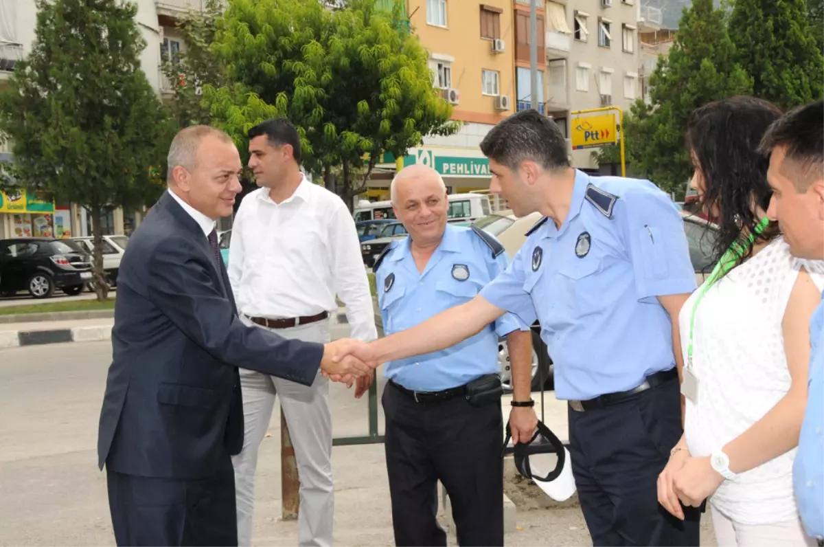 Başkan Ergün Birim Çalışanlarıyla Bayramlaştı