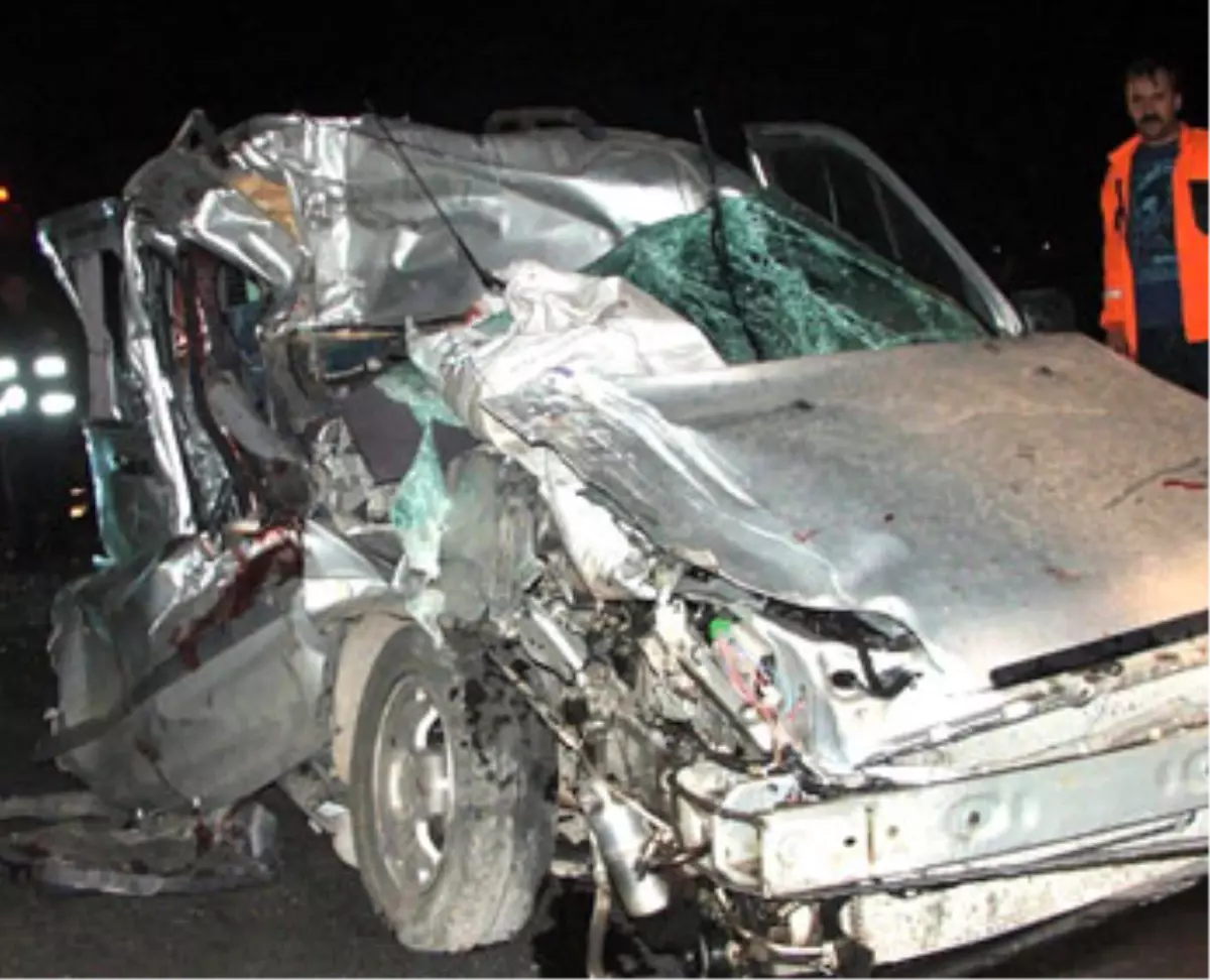 Kars\'taki Kazada 4 Ölü, 4 Yaralı