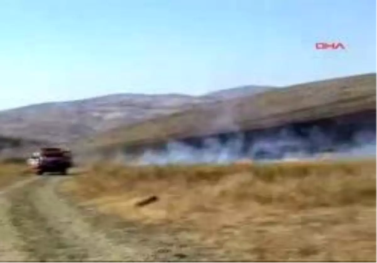 Yozgat´Ta Korkutan Anız Yangını