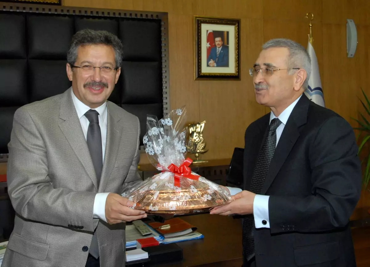 Başkan Yılmaz’dan Başkan Poyraz’a Ziyaret