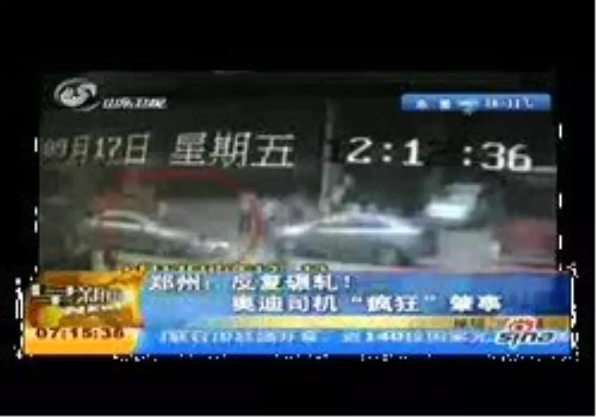 Çin\'de Acemi Sürücü Faciası...