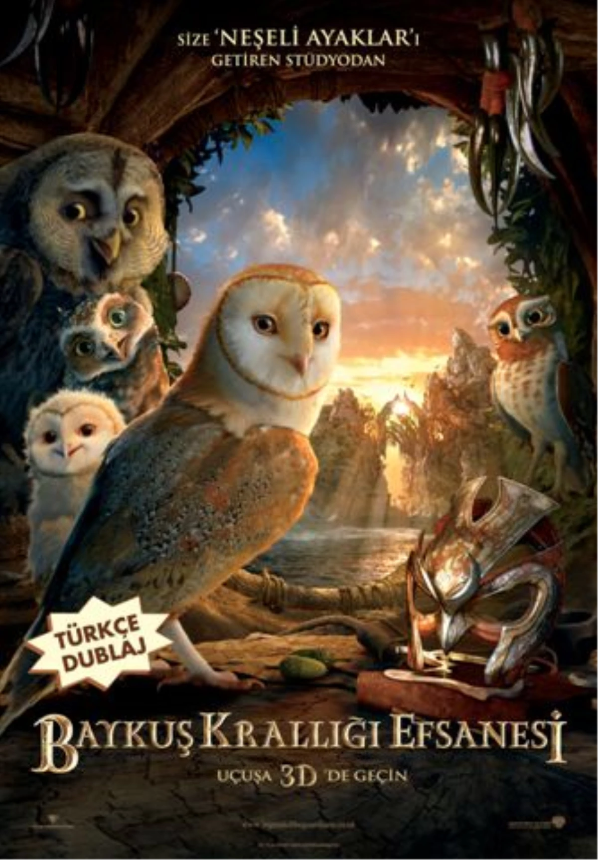 Baykuş Krallığı Efsanesi 1 Ekim 2010\'da Türkçe Dublajlı ve 3 Boyutlu Olarak Sinemalarda!