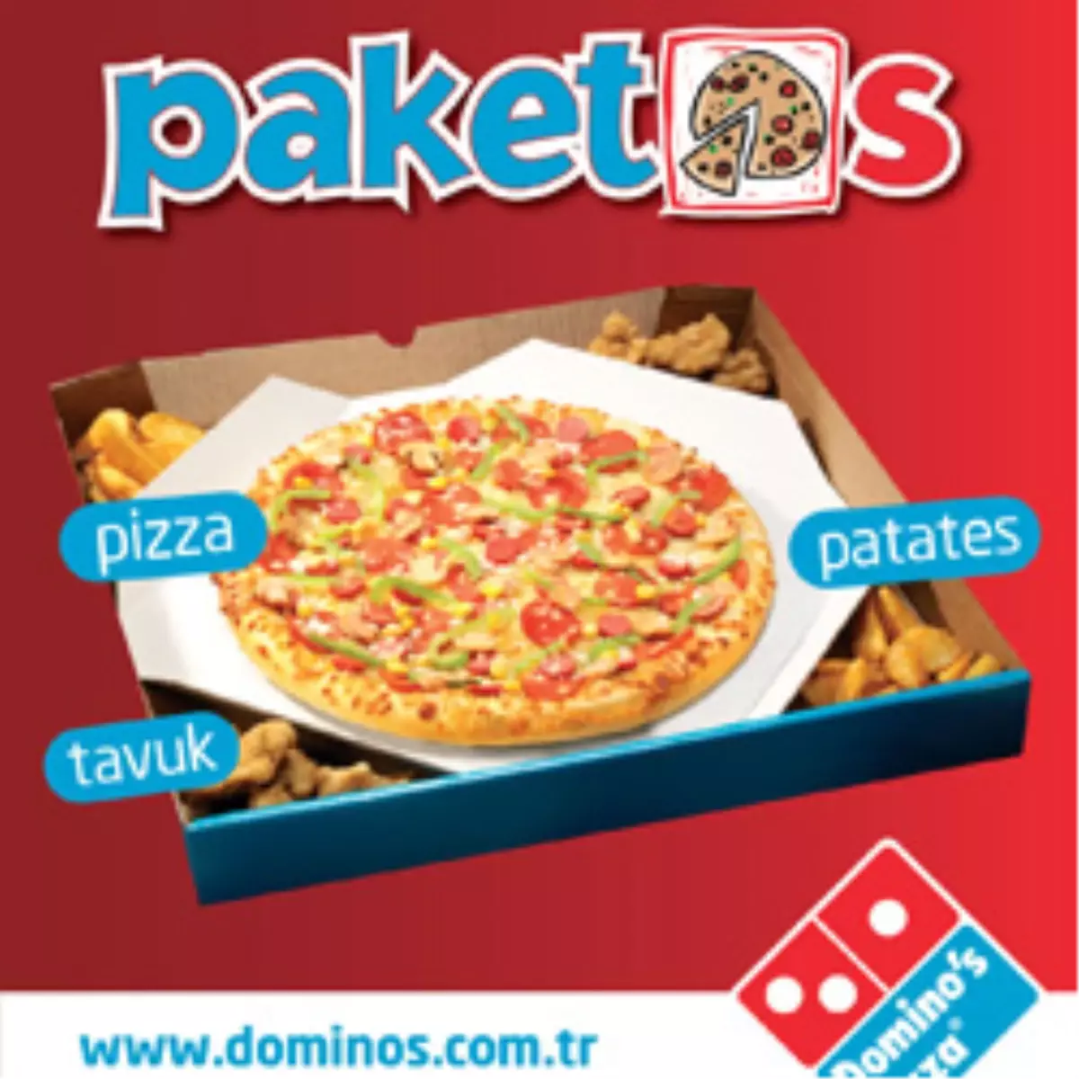 Domino’s Pizza’dan Tam Doyuran Paket