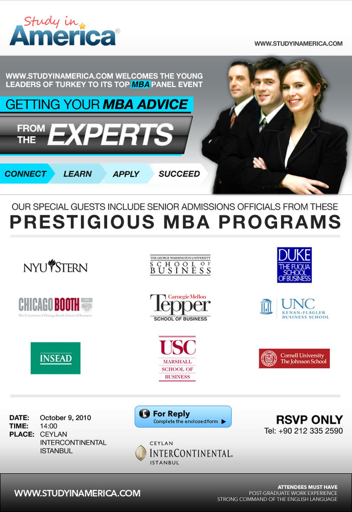 Avrupa Ve ABD’nin MBA Yıldızları İstanbul’da Buluşuyor