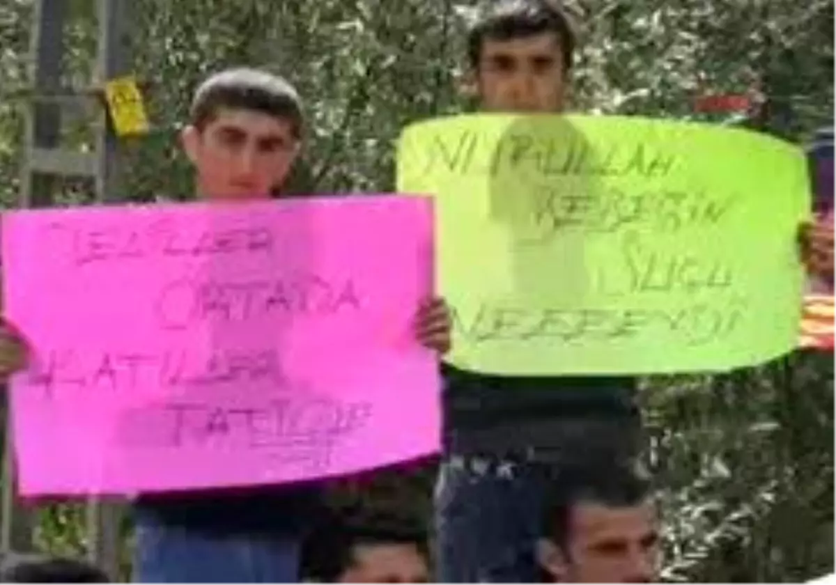 Hakkari Geçitli\'de Açlık Grevine Yazar Ve Sanatçılardan Destek