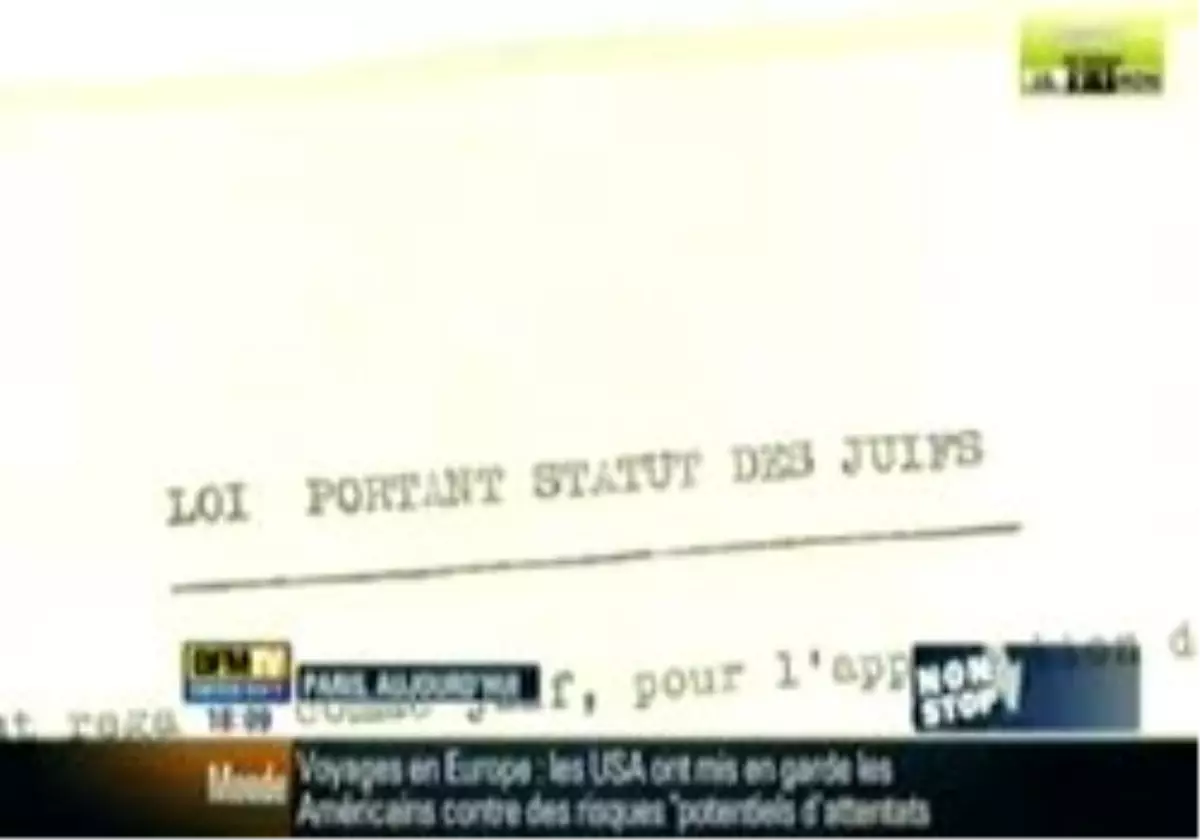 Fransızlar Yahudiler?İ Pasifize Etmeye Çalışmış