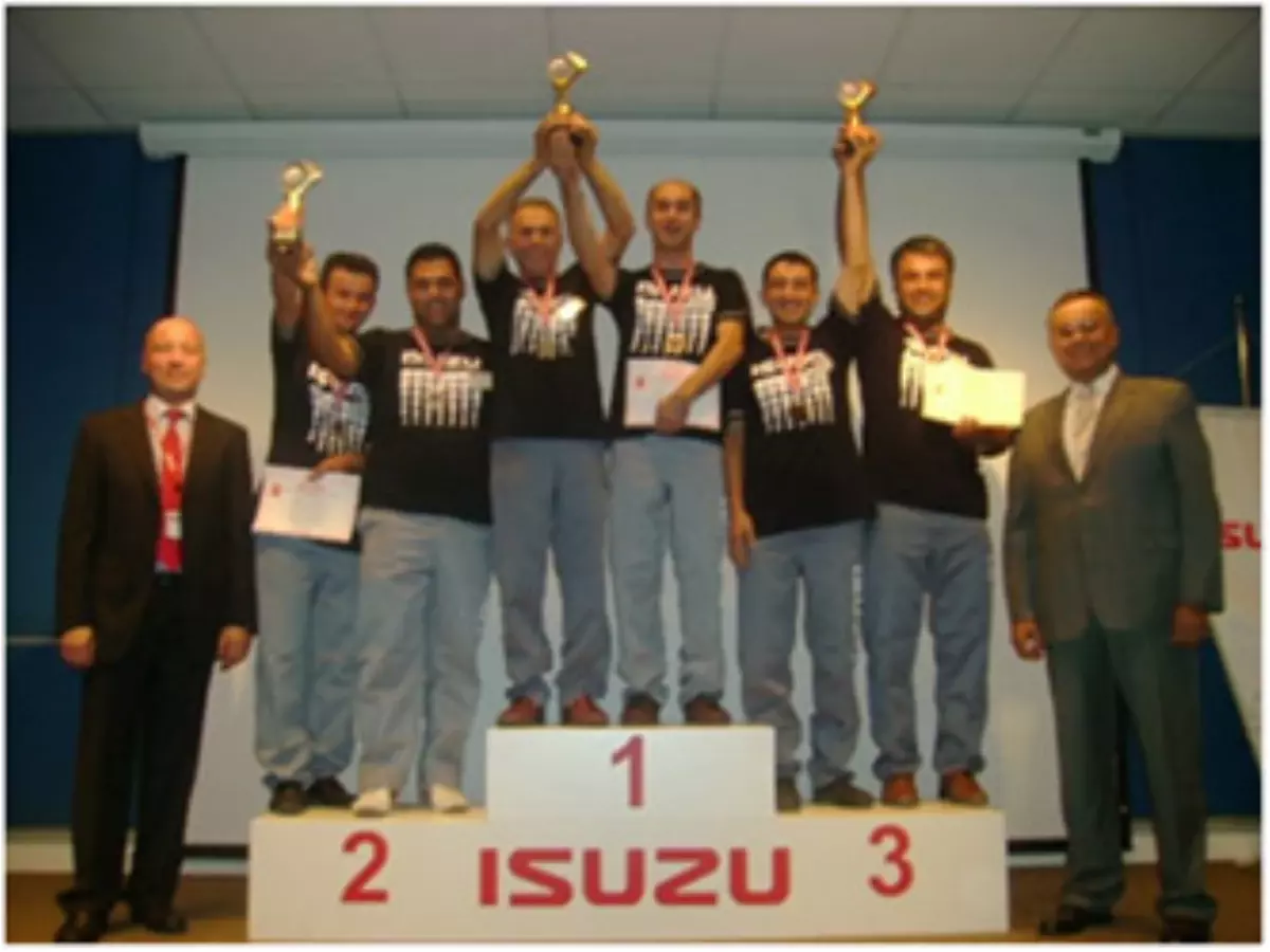 Isuzu Yıldızı Teknisyenler Yarışması Sonuçlandı
