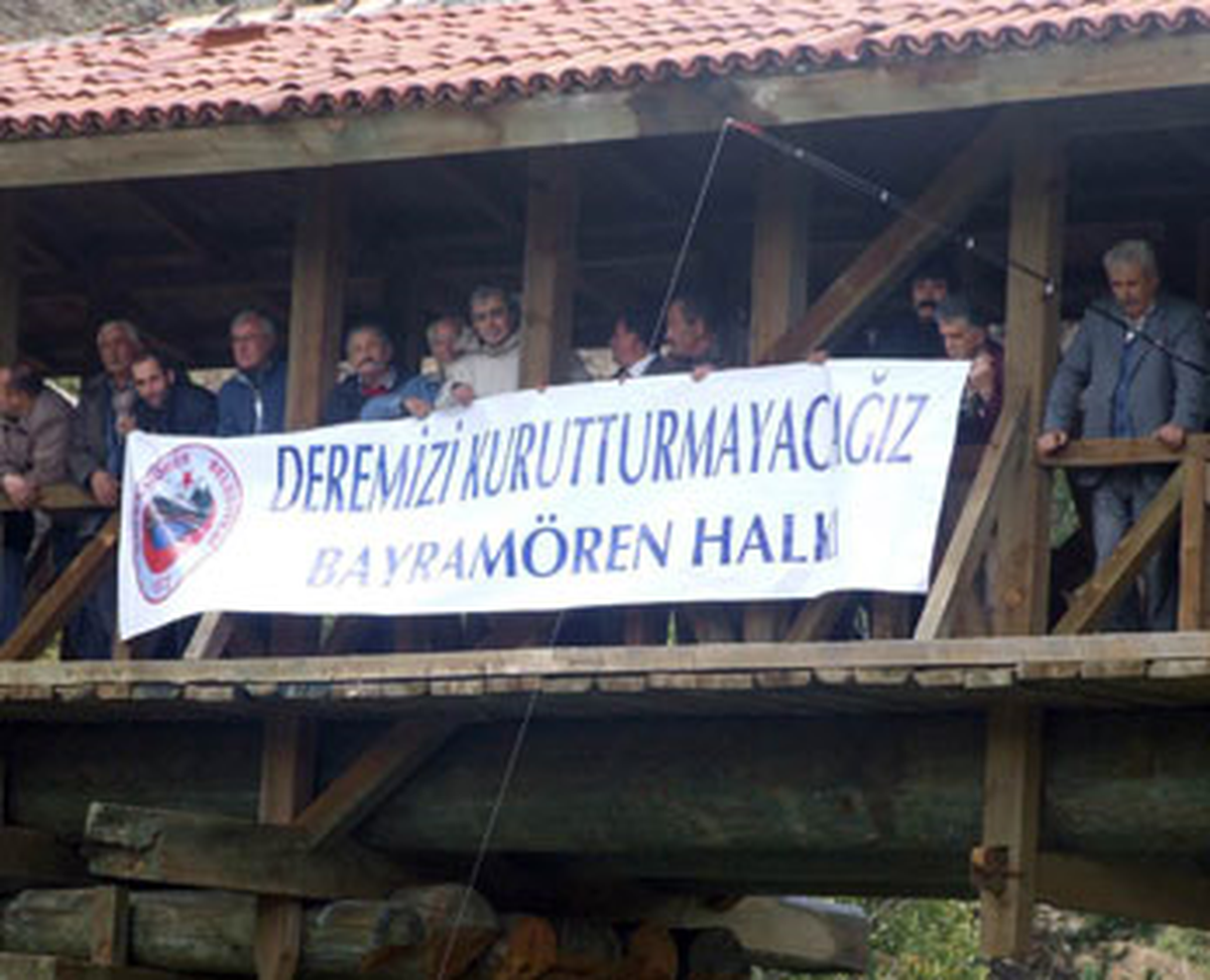 Bayramören'de Hes Eylemi