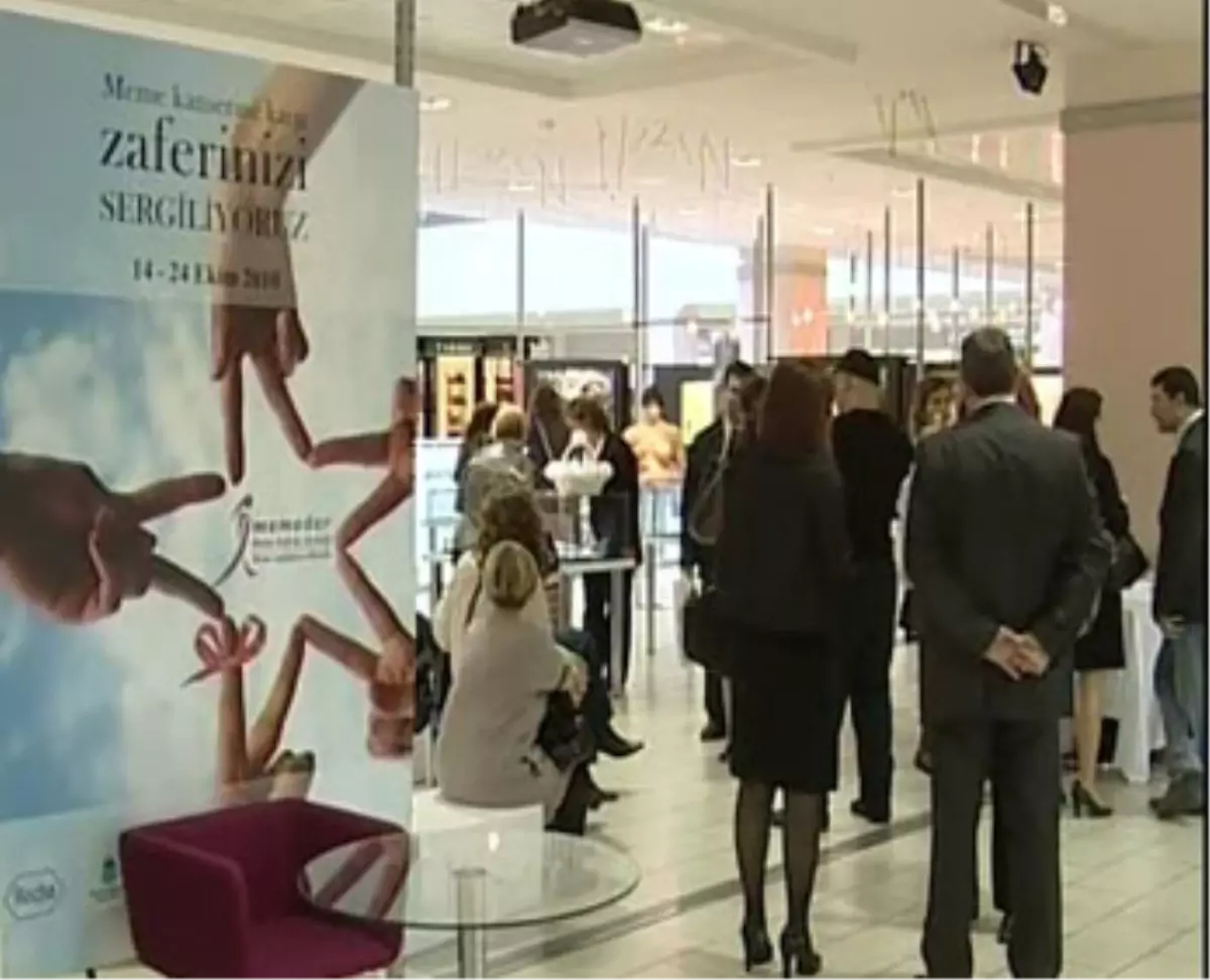 "Kansere Karşı Zaferimizi Sergiliyoruz" Sergisi Açıldı...