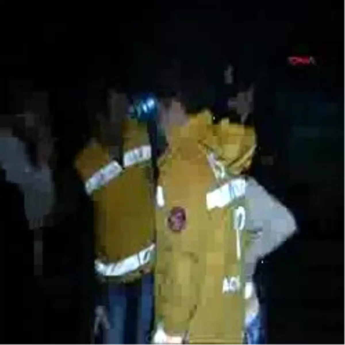 (Özel) Ambulans Dönüş Yolunda Kaza Yaptı: 3 Yaralı