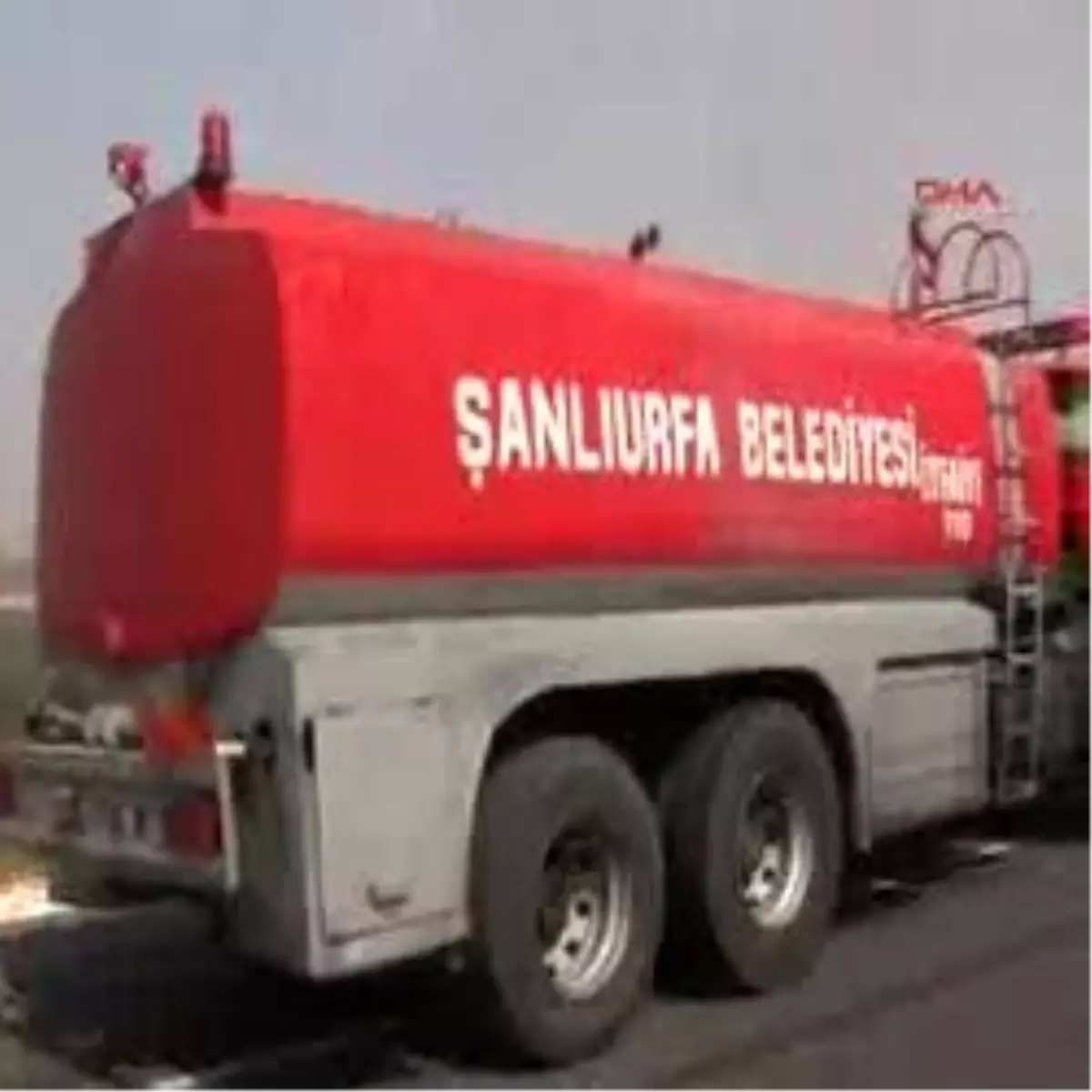 Pamuk Yüklü Kamyon Yandı
