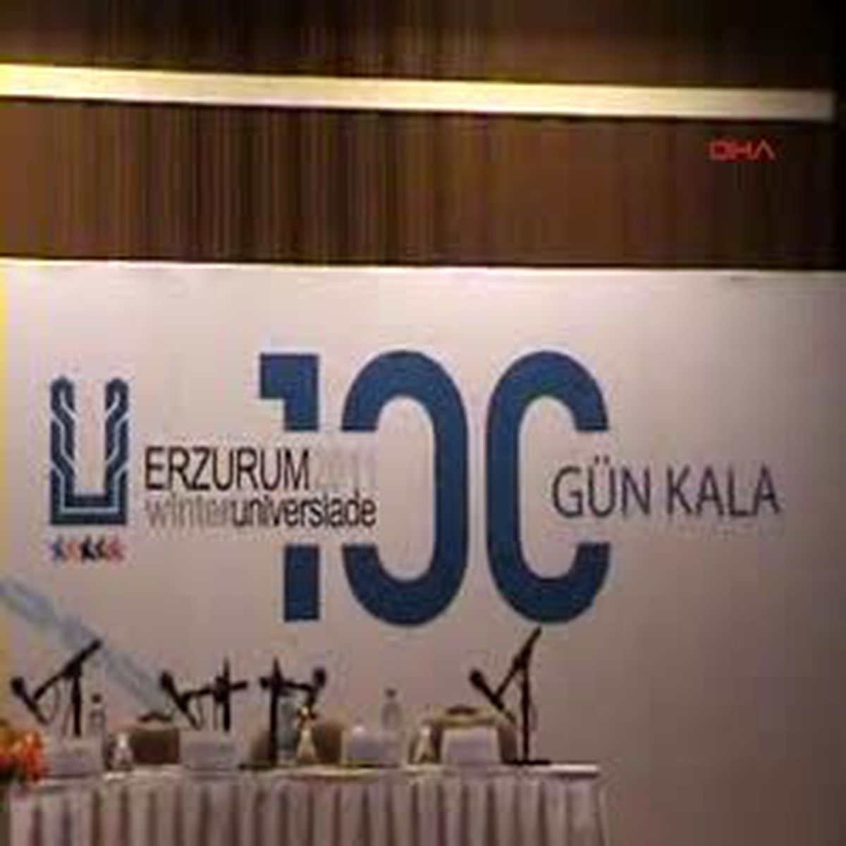 Erzurum 2011 Unıversıade'ye 100 Gün Kaldı