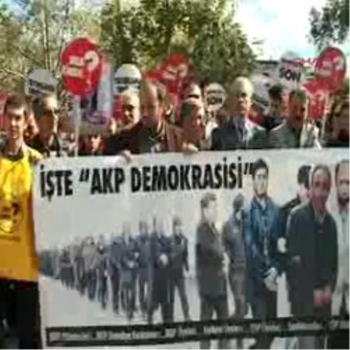 TBMM Önünde KCK Eylemi