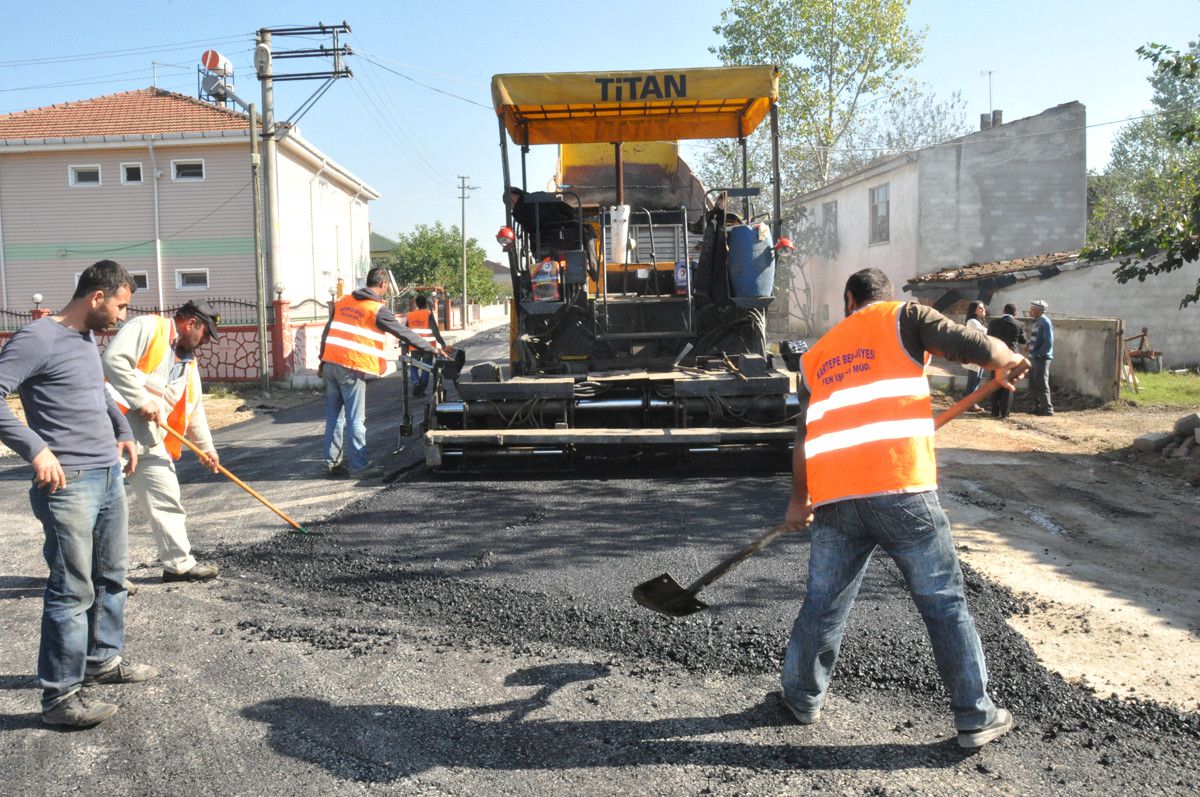 Uzunbey'de Asfalt Denetimi