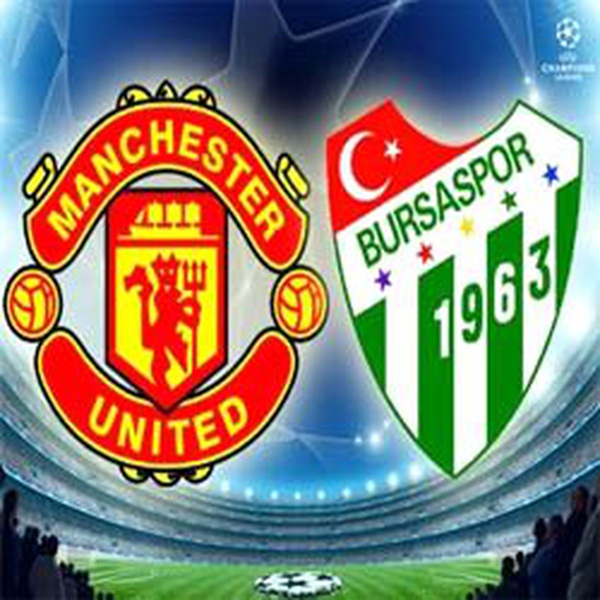Bursaspor: 0 - Manchester Unıted: 0 (İlk Yarı)