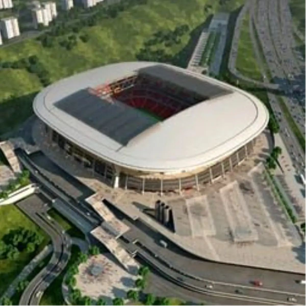 Galatasaray Yönetim Kurulu Türk Telekom Arena\'yı Ziyaret Etti