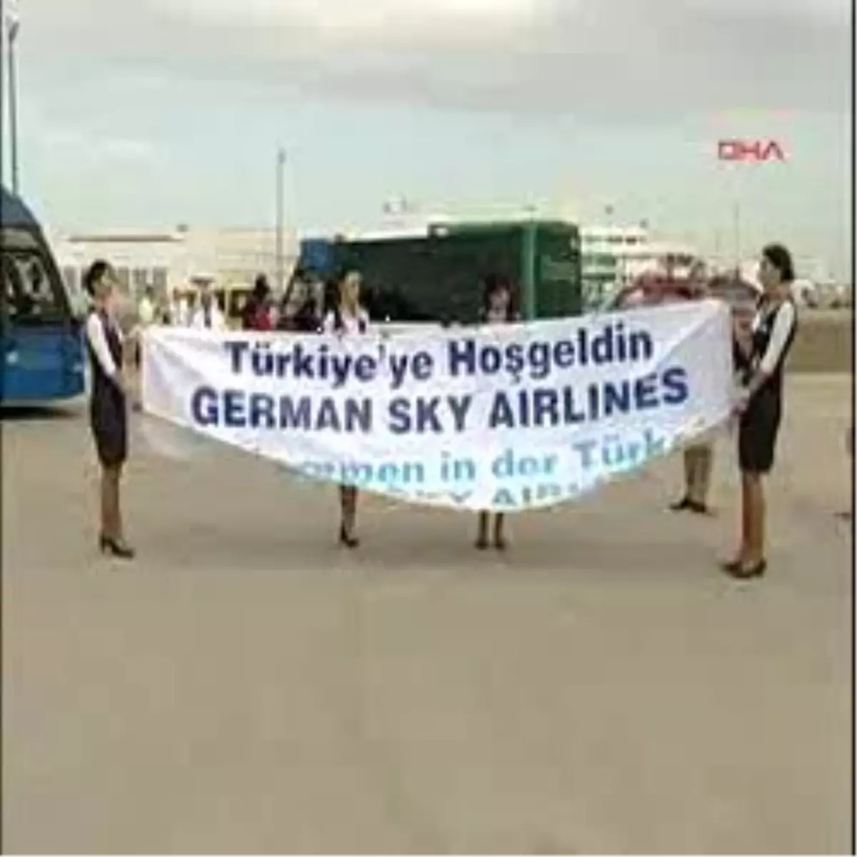 German Sky\'dan İlk Uçuş