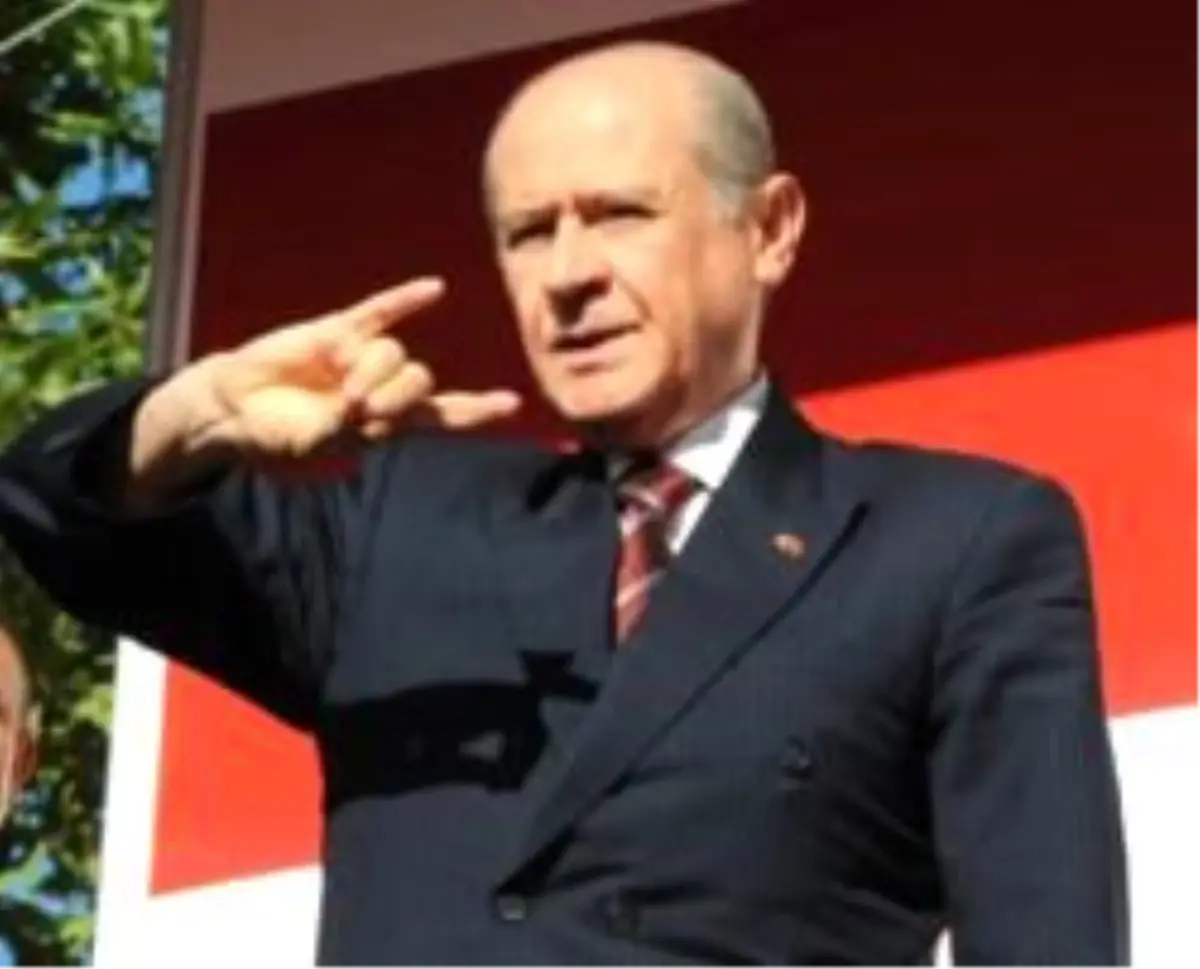 Bahçeli\'den Sert Çıkış