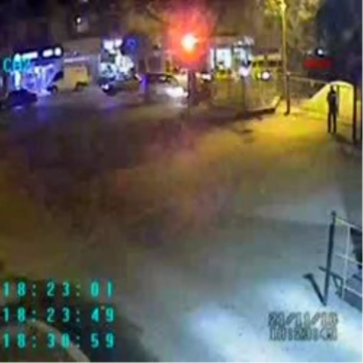 Trafik Faciası Kamerada