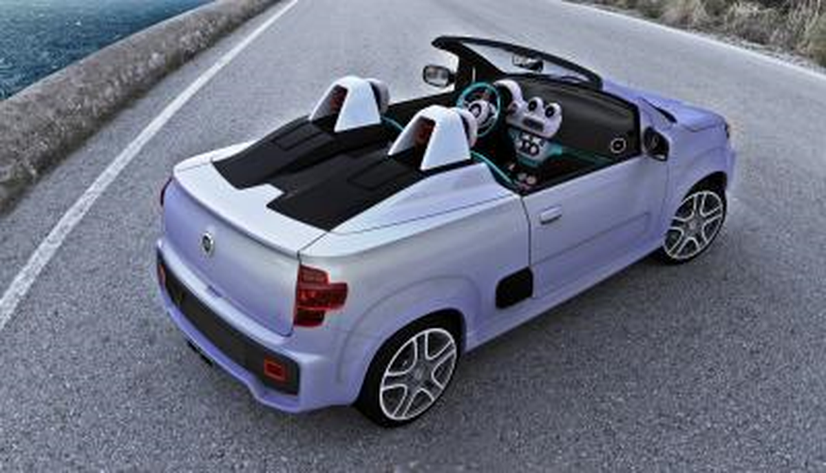 Fiat Uno Cabrio Konsepti, Fuarın Yıldızı Oldu!