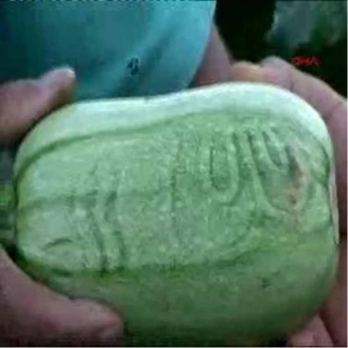 Kabak\'ta \'Allah\' Yazısı