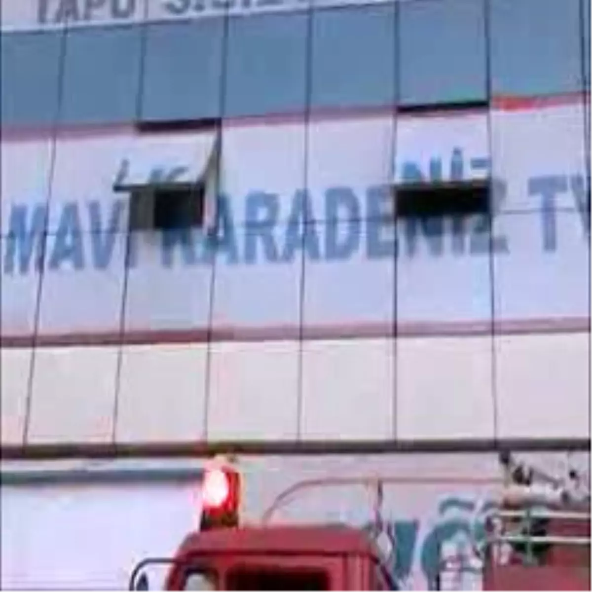 Mavi Karadeniz Stüdyosunda Yangın Paniği