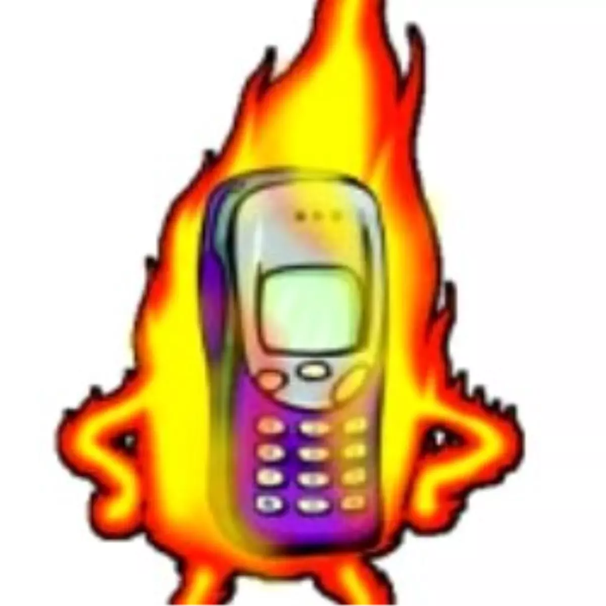 Konuşma Sırasında Patlayan Cep Telefonu!