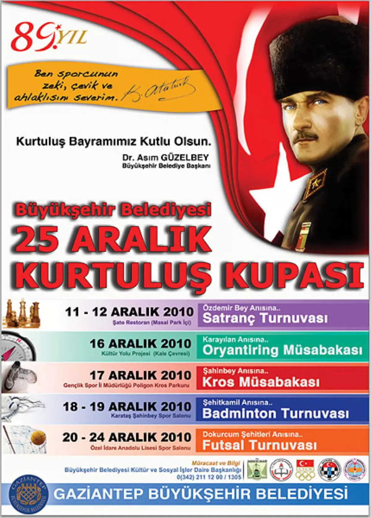 25 Aralık Kurtuluş Etkinlikleri