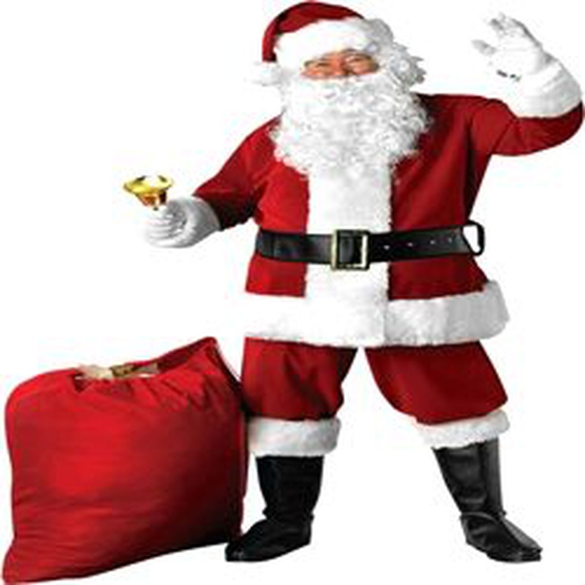 'Noel Babalar' Çıplak Koştu