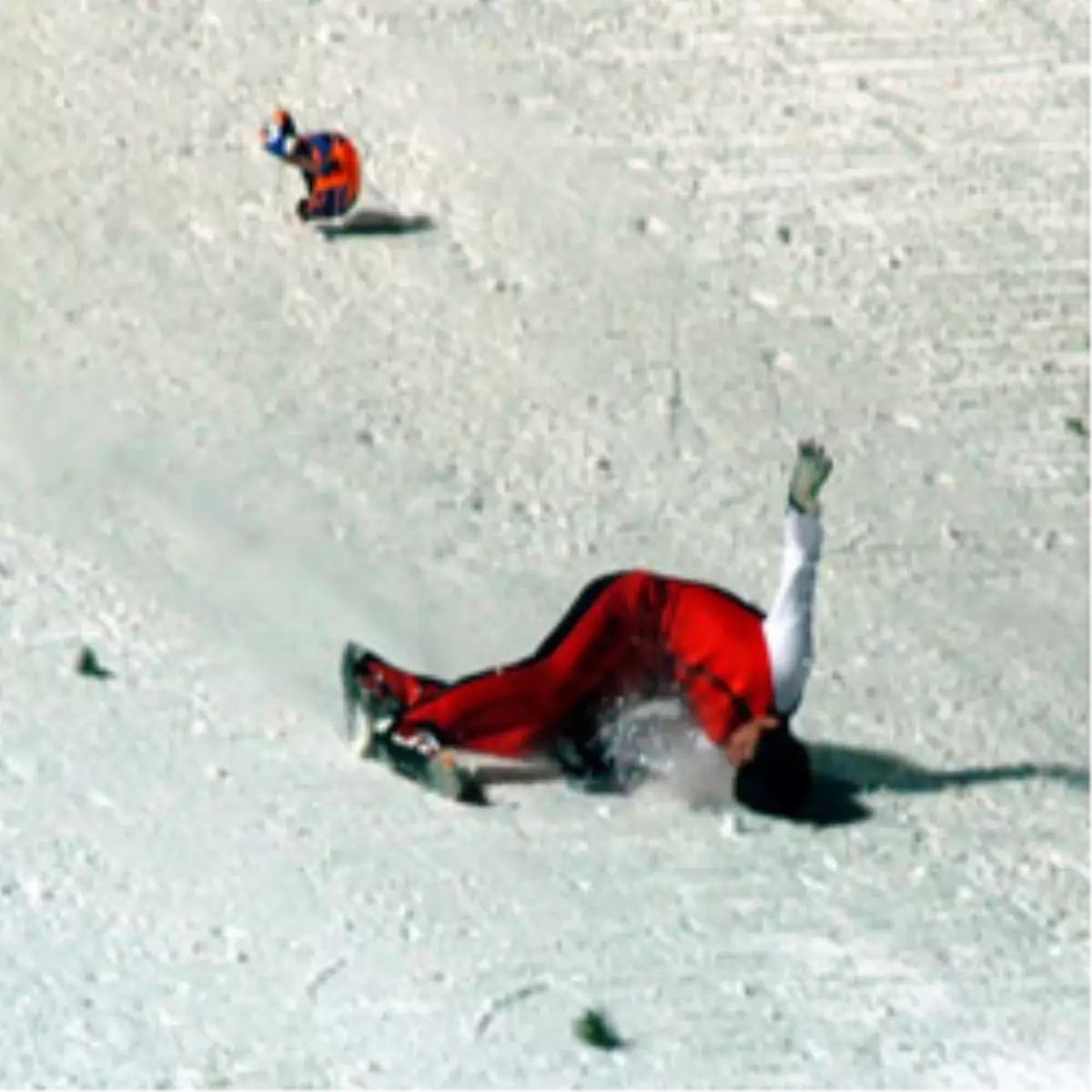 Erzurum\'daki Atlama Kulesinde Kaza