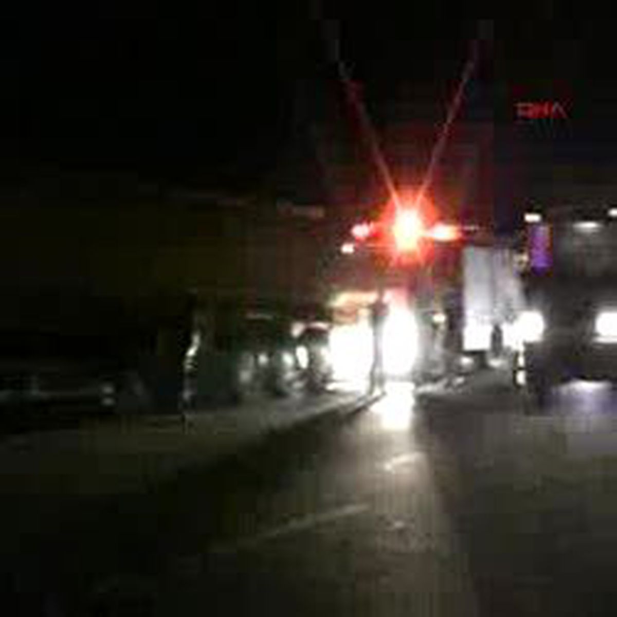 Tem\'de Yangın Paniği