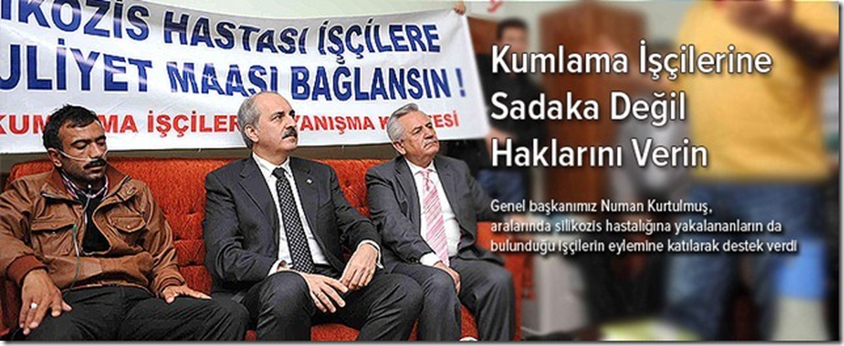 Kumlama İşçilerine Sadaka Değil Haklarını Verin