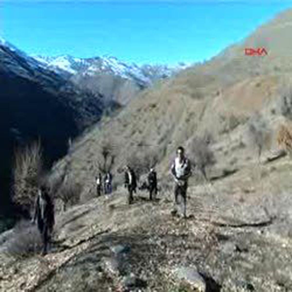 Bahçesaray Dağlarında MTA Altın İzi Aradı