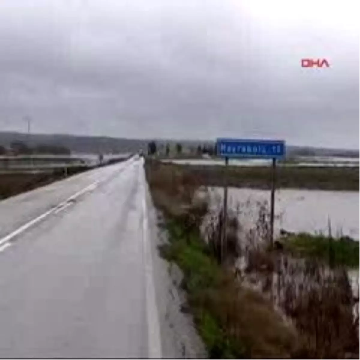 Hayrabolu Ekg Tekirdağ\'da Sağanak Yağış Etkili Oldu